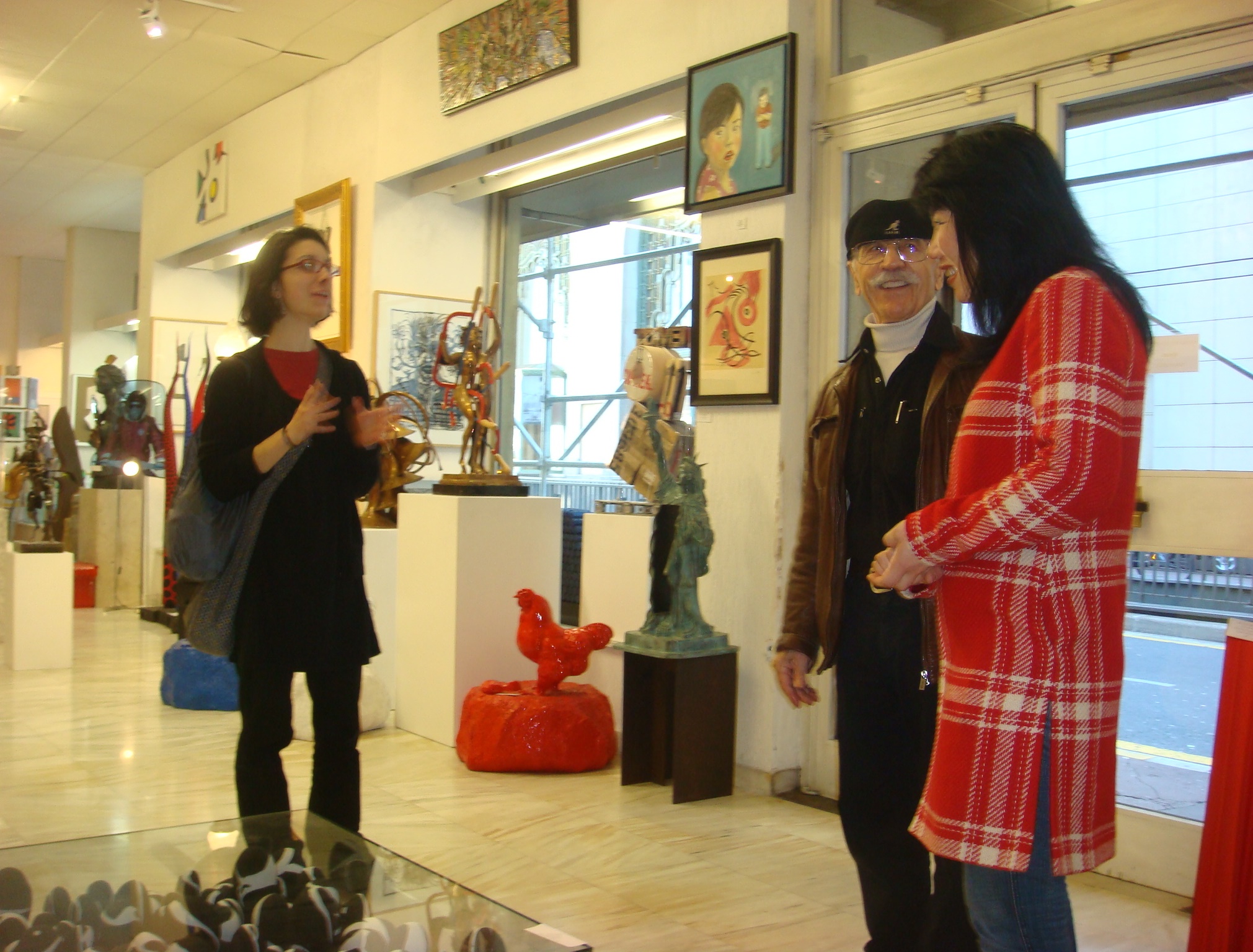 youn cho korean artist nice artworks sculptures exhibition galerie ferrero nice