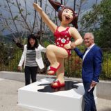 youn cho korean artist nice artworks sculptures exhibition mougins monumental