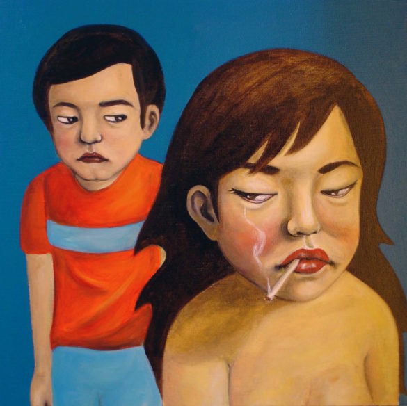 youn cho korean artist nice artworks painting oil on canvas